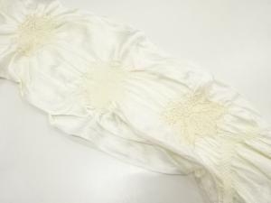 正絹　絞り　帯揚げ
